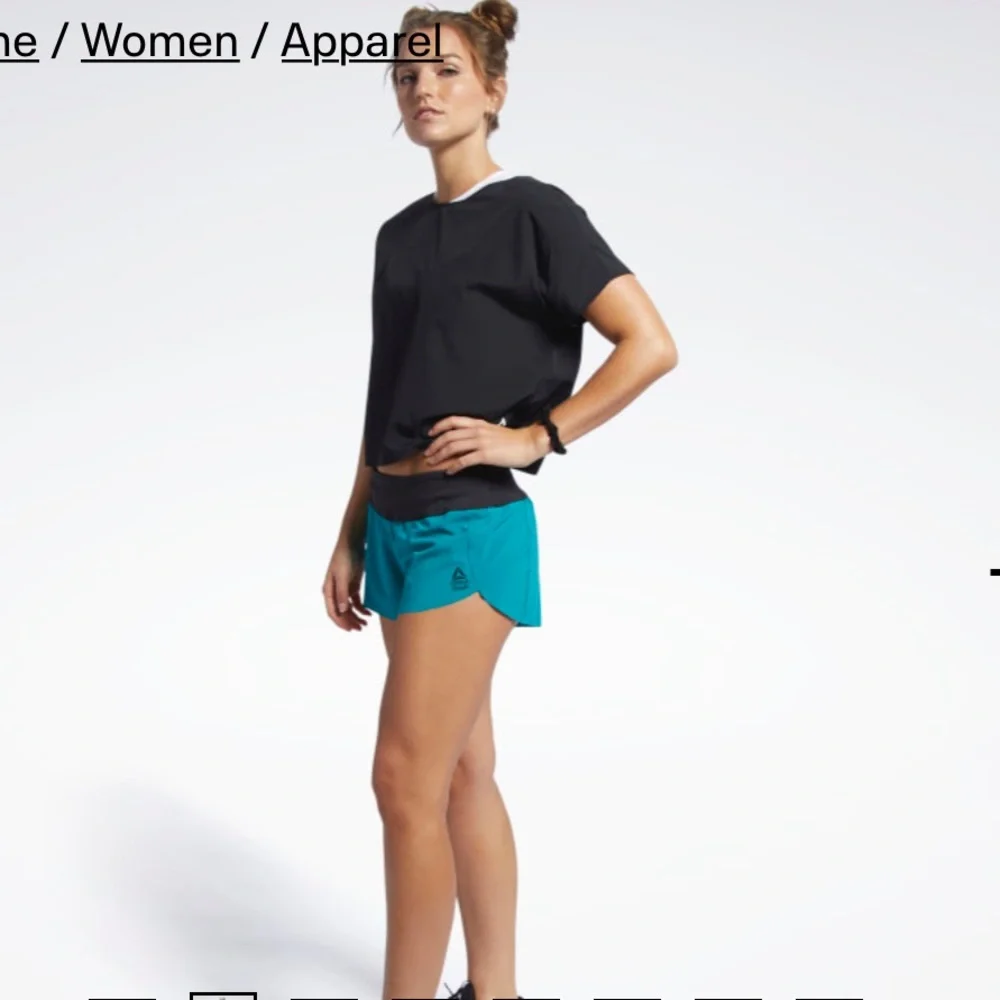 Reebok CrossFit teal shorts - Picture 2 of 2